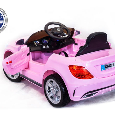 Детский электромобиль Wingo MERCEDES С-Class LUX розовый